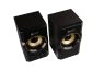 C-Tech SPK-11, 2.0, Wood, Black-Gold, Jack/USB