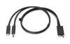HP Elite/Zbook ThunderBolt 3 Dock HSTNN-CX01 + Cable USB HP Thunderbolt Dock G2 Combo Cable (2x Barrel connector 4,5 mm)